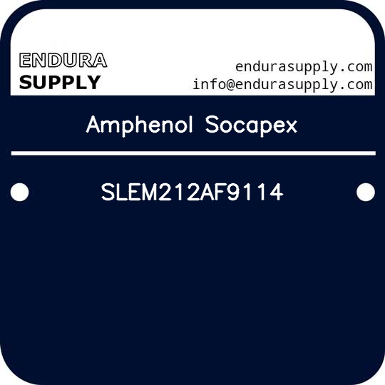 amphenol-socapex-slem212af9114