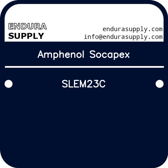 amphenol-socapex-slem23c