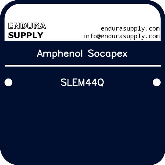 amphenol-socapex-slem44q