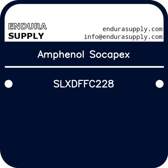 amphenol-socapex-slxdffc228