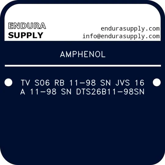 amphenol-tv-s06-rb-11-98-sn-jvs-16-a-11-98-sn-dts26b11-98sn