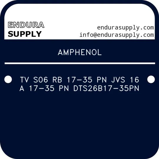 amphenol-tv-s06-rb-17-35-pn-jvs-16-a-17-35-pn-dts26b17-35pn