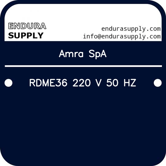 amra-spa-rdme36-220-v-50-hz