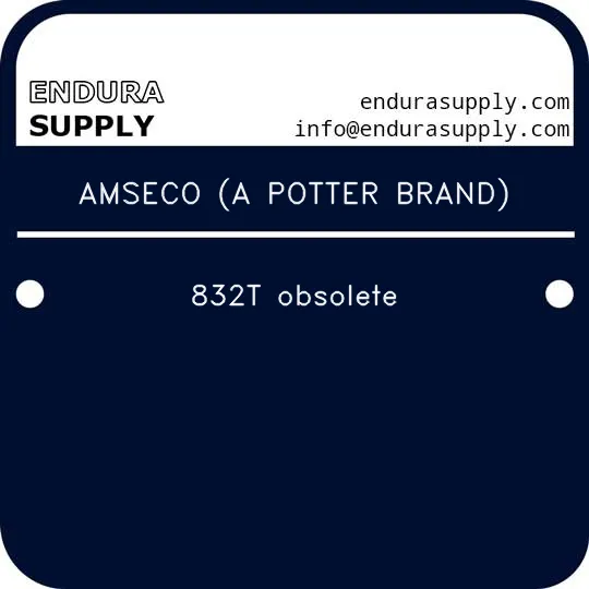 amseco-a-potter-brand-832t-obsolete