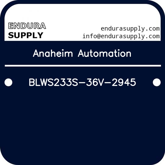 anaheim-automation-blws233s-36v-2945