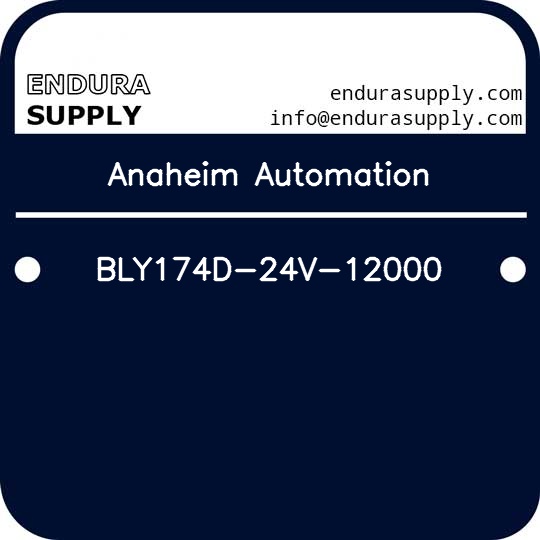 anaheim-automation-bly174d-24v-12000