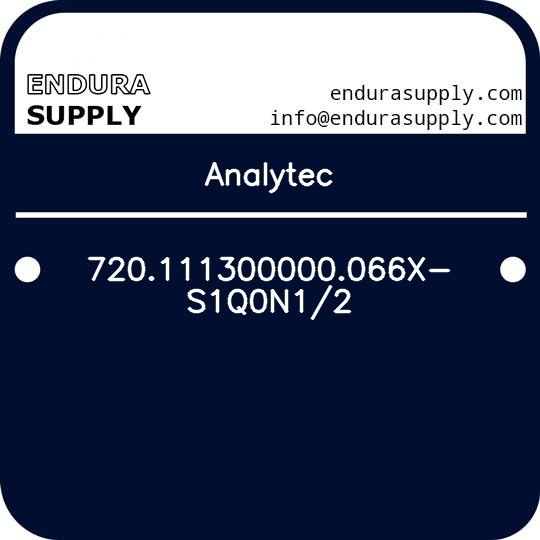 analytec-720111300000066x-s1q0n12