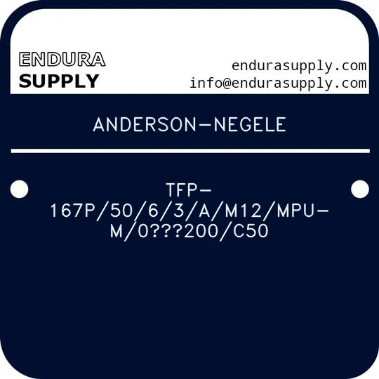 anderson-negele-tfp-167p5063am12mpu-m0200c50