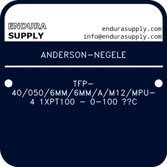 anderson-negele-tfp-400506mm6mmam12mpu-4-1xpt100-0-100-oc