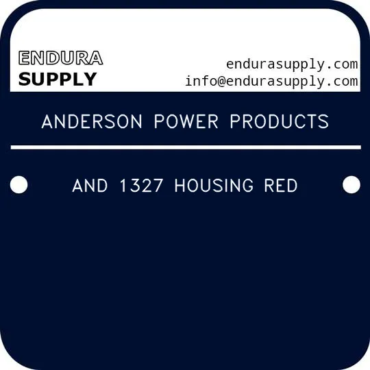 anderson-power-products-and-1327-housing-red