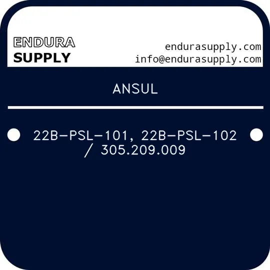 ansul-22b-psl-101-22b-psl-102-305209009