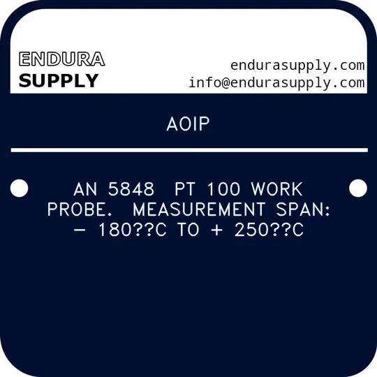 aoip-an-5848-pt-100-work-probe-measurement-span-180c-to-250c
