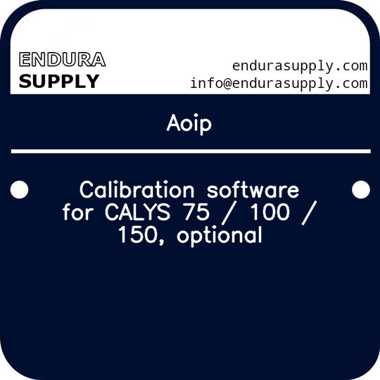 aoip-calibration-software-for-calys-75-100-150-optional