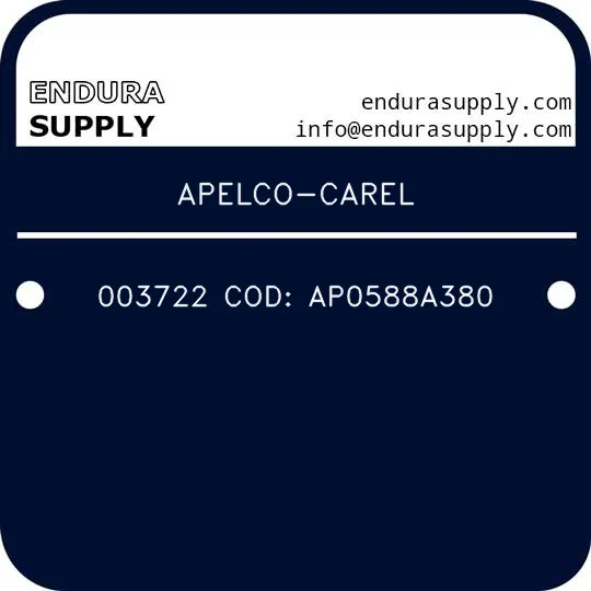 apelco-carel-003722-cod-ap0588a380