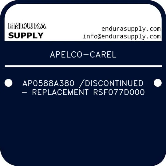 apelco-carel-ap0588a380-discontinued-replacement-rsf077d000