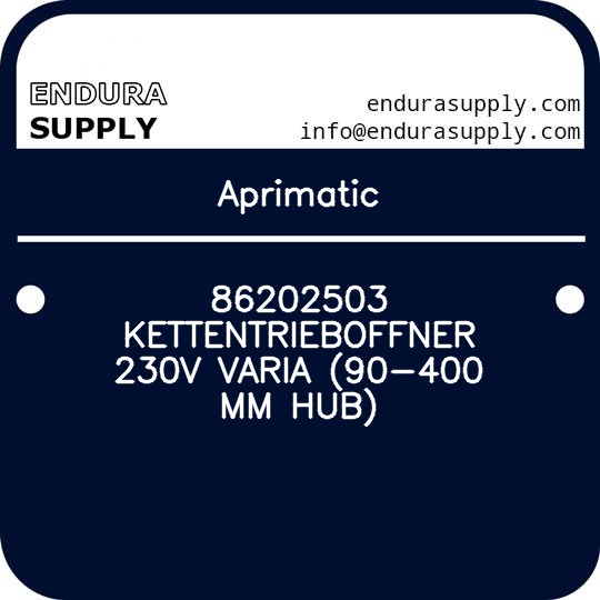 aprimatic-86202503-kettentrieboffner-230v-varia-90-400-mm-hub