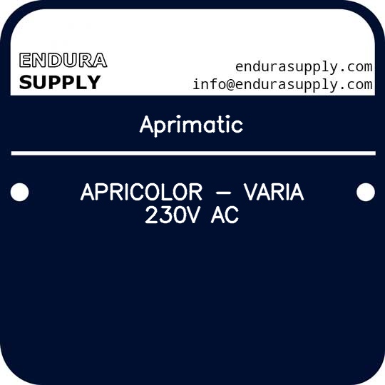 aprimatic-apricolor-varia-230v-ac