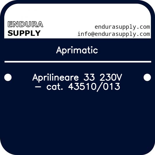 aprimatic-aprilineare-33-230v-cat-43510013