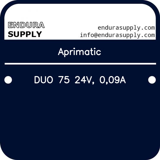 aprimatic-duo-75-24v-009a