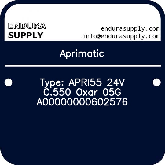 aprimatic-type-aprl55-24v-c550-oxar-05g-a00000000602576