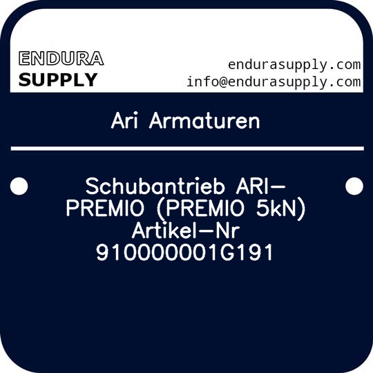 ari-armaturen-schubantrieb-ari-premio-premio-5kn-artikel-nr-910000001g191