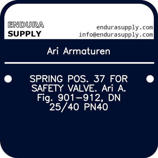 ari-armaturen-spring-pos-37-for-safety-valve-ari-a-fig-901-912-dn-2540-pn40