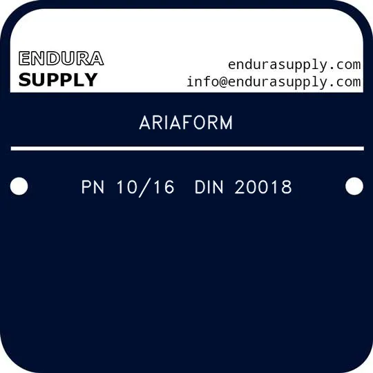 ariaform-pn-1016-din-20018