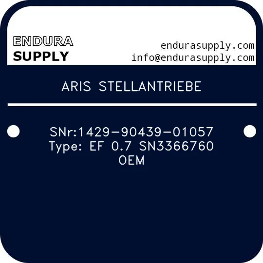 aris-stellantriebe-snr1429-90439-01057-type-ef-07-sn3366760-oem