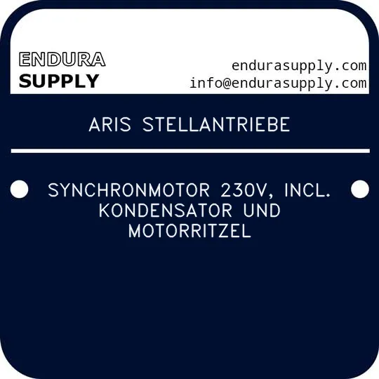 aris-stellantriebe-synchronmotor-230v-incl-kondensator-und-motorritzel