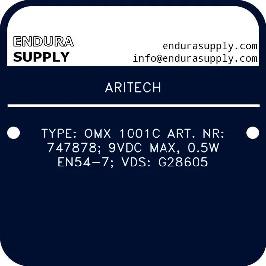 aritech-type-omx-1001c-art-nr-747878-9vdc-max-05w-en54-7-vds-g28605