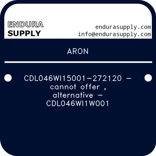 aron-cdl046wi15001-272120-cannot-offer-alternative-cdl046wi1w001