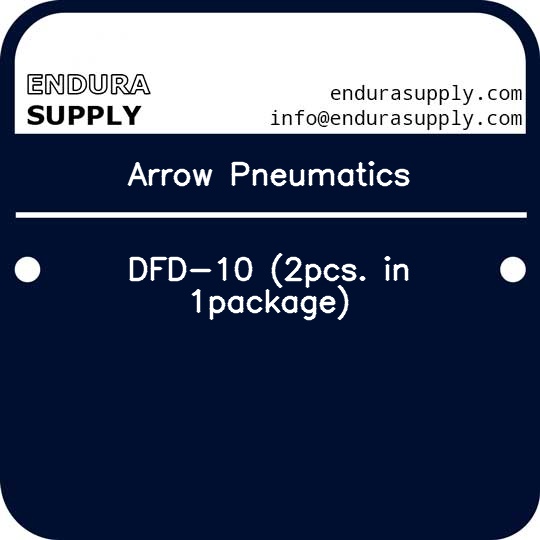 arrow-pneumatics-dfd-10-2pcs-in-1package