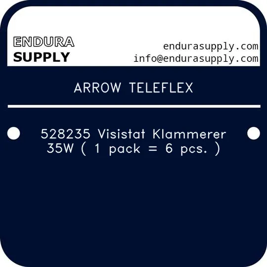 arrow-teleflex-528235-visistat-klammerer-35w-1-pack-6-pcs