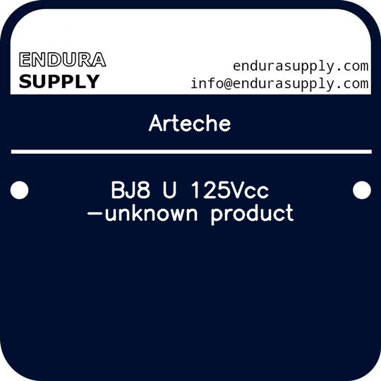 arteche-bj8-u-125vcc-unknown-product