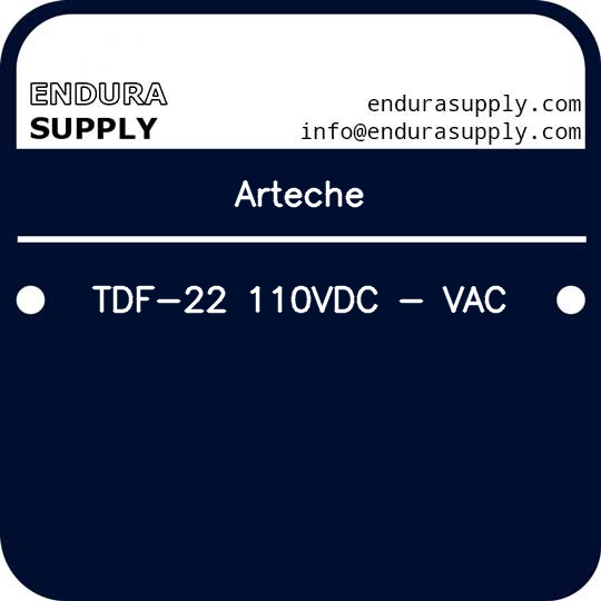 arteche-tdf-22-110vdc-vac