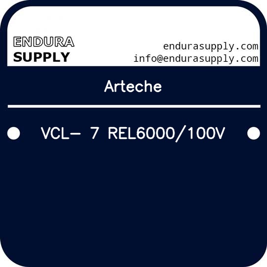 arteche-vcl-7-rel6000100v