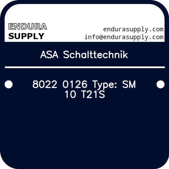 asa-schalttechnik-8022-0126-type-sm-10-t21s