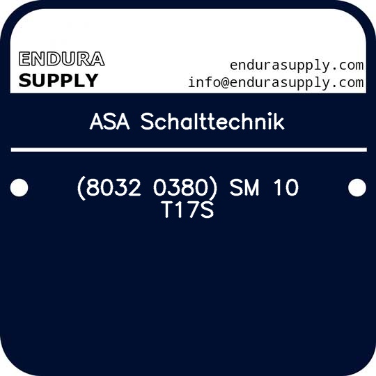 asa-schalttechnik-8032-0380-sm-10-t17s