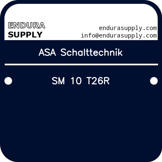 asa-schalttechnik-sm-10-t26r