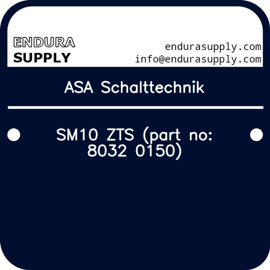 asa-schalttechnik-sm10-zts-part-no-8032-0150