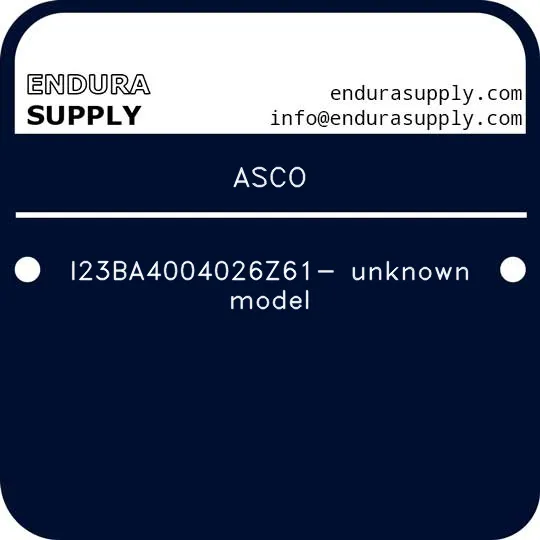 asco-i23ba4004026z61-unknown-model