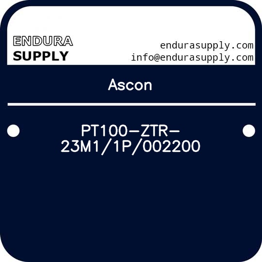 ascon-pt100-ztr-23m11p002200
