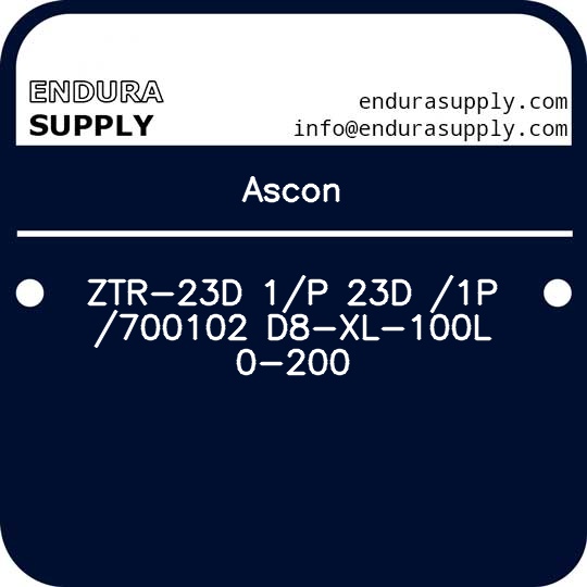 ascon-ztr-23d-1p-23d-1p-700102-d8-xl-100l-0-200