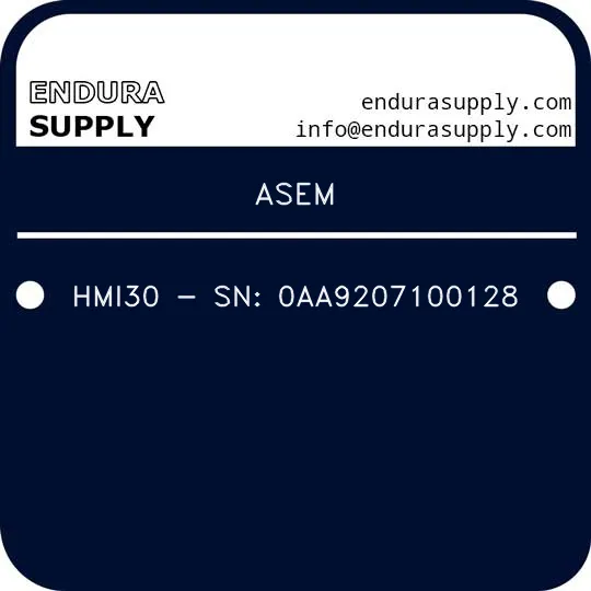 asem-hmi30-sn-0aa9207100128