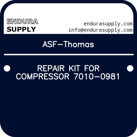 asf-thomas-repair-kit-for-compressor-7010-0981