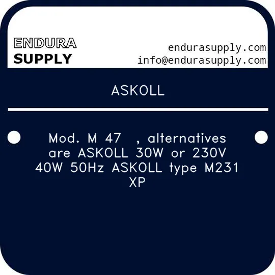 askoll-mod-m-47-alternatives-are-askoll-30w-or-230v-40w-50hz-askoll-type-m231-xp