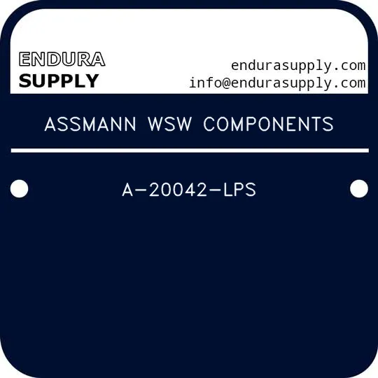 assmann-wsw-components-a-20042-lps