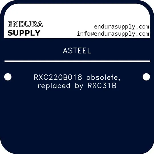 asteel-rxc220b018-obsolete-replaced-by-rxc31b