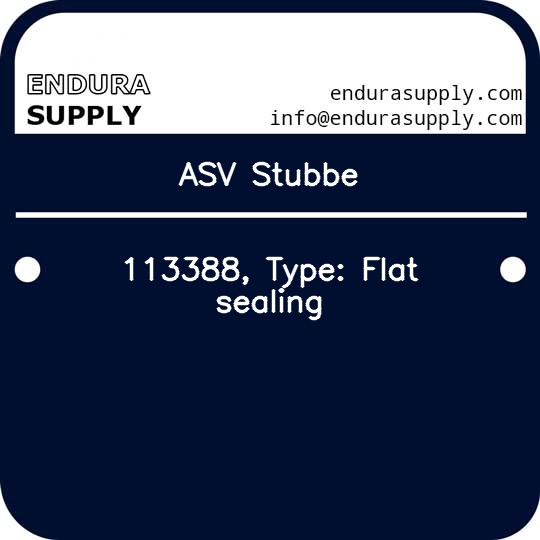 asv-stubbe-113388-type-flat-sealing