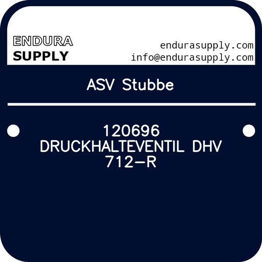 asv-stubbe-120696-druckhalteventil-dhv-712-r